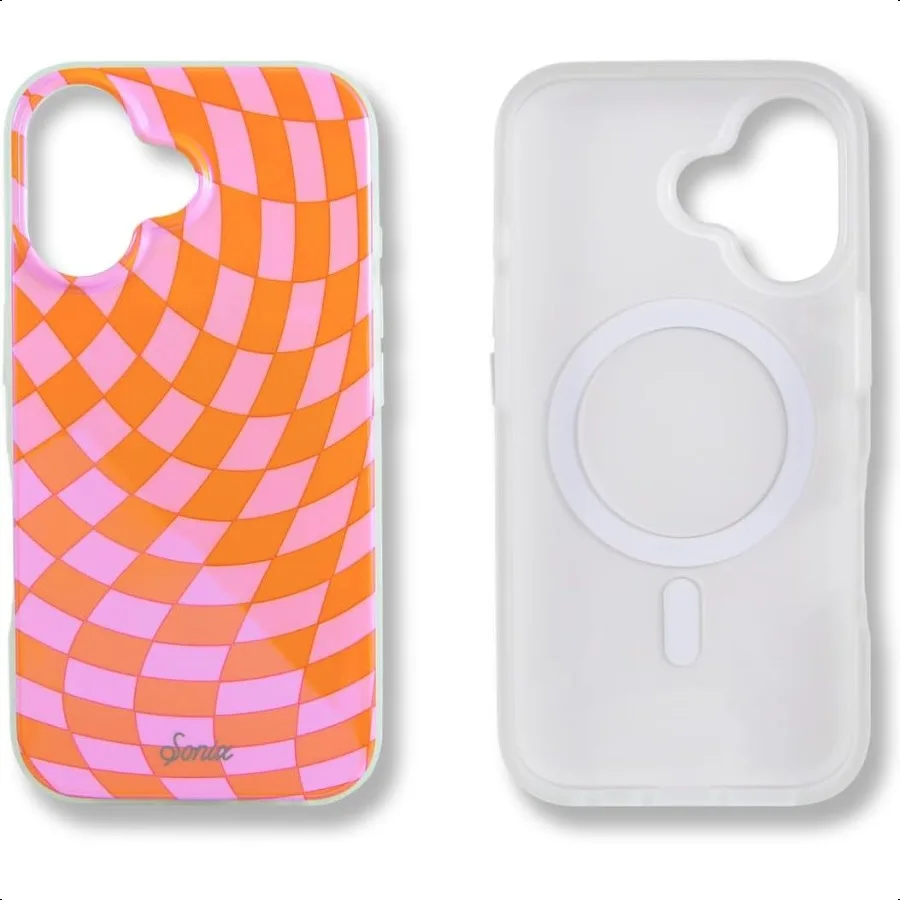 Sonix Case for iPhone 17 Compatible with MagSafe 10ft Drop Tested Checkmate Pink
Sonix Case for iPhone 17 Compatible with MagSafe 10ft Drop Tested Checkmate Pink