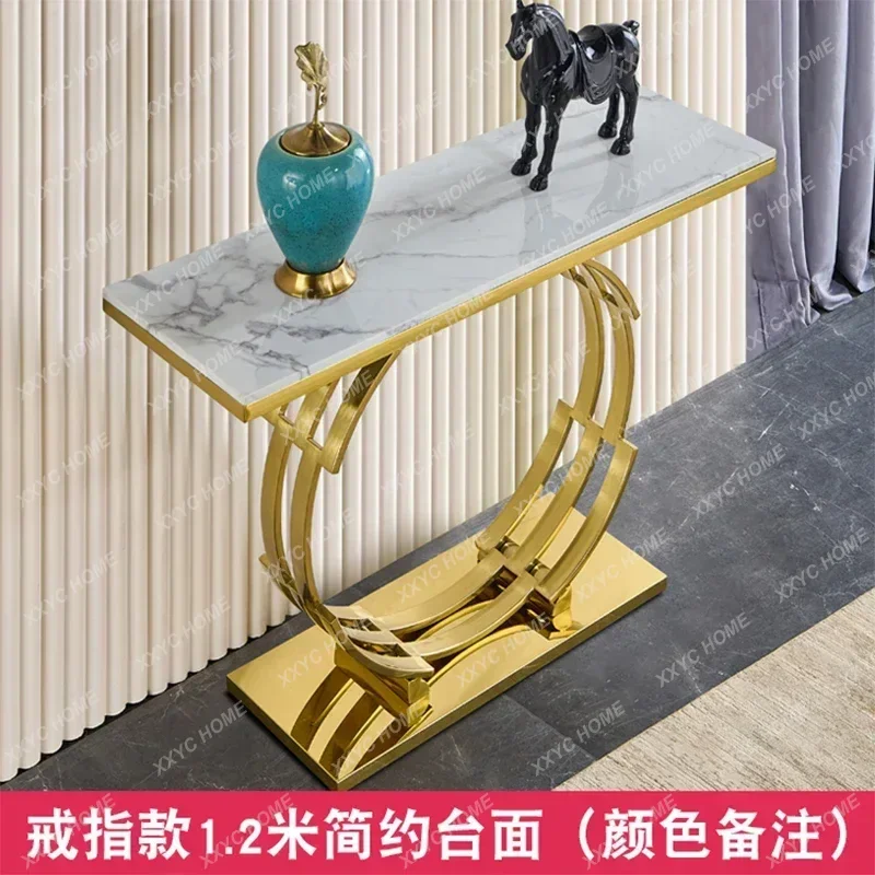 AA light luxury rock slab marble entrance table designer creative luxury stone entrance table
AA light luxury rock slab marble entrance table designer creative luxury stone entrance table