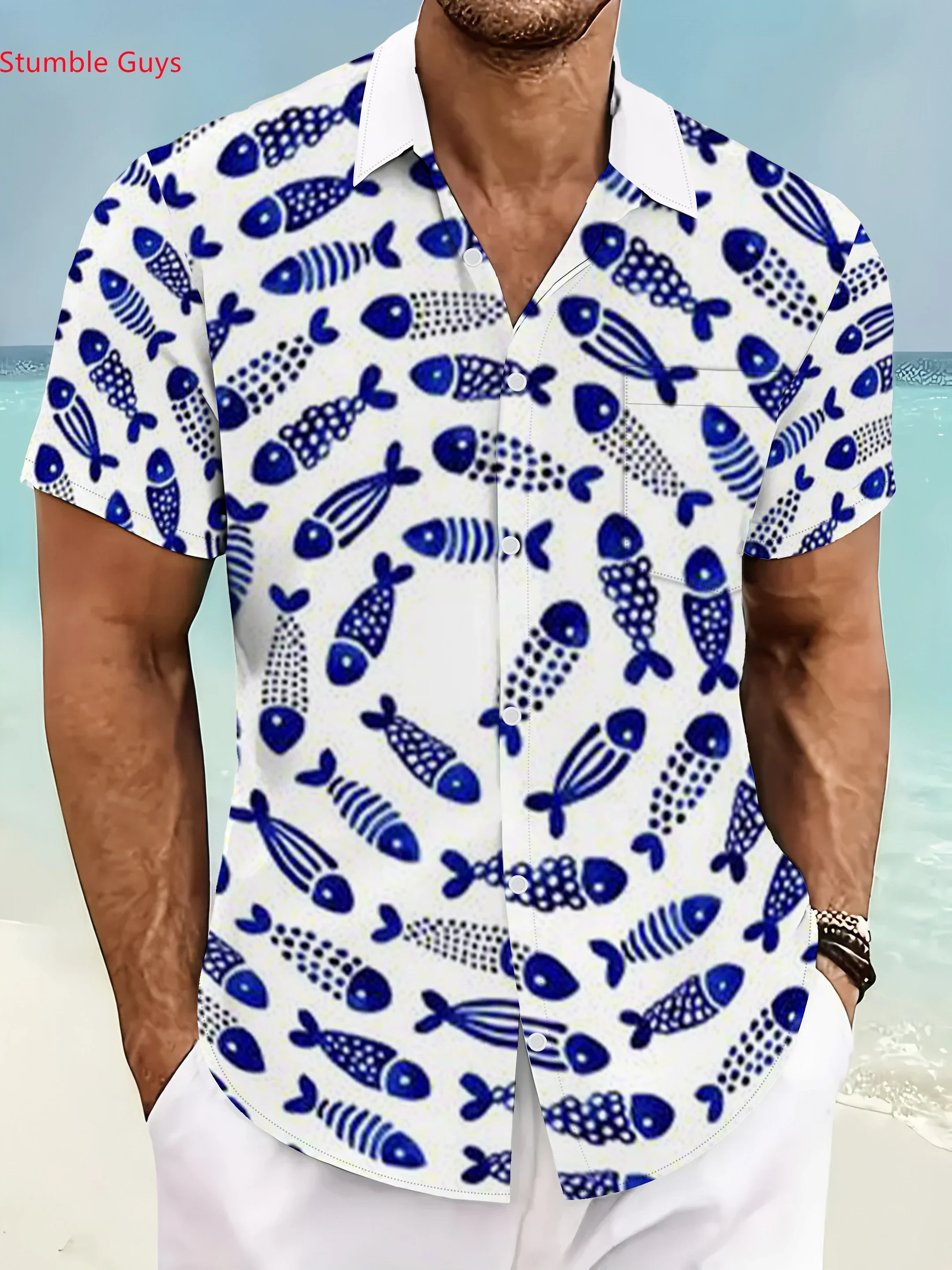 Summer Lightweight Hawaiian Shirt Men CasualMan Women Short Sleeve Fashion Print Breathable Beach Vacation Tops
Summer Lightweight Hawaiian Shirt Men CasualMan Women Short Sleeve Fashion Print Breathable Beach Vacation Tops