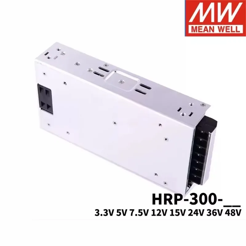 MEAN WELL HRP-300 HRP-300-24 24V 14A 300W single output with PFC function switching power supply
MEAN WELL HRP-300 HRP-300-24 24V 14A 300W single output with PFC function switching power supply