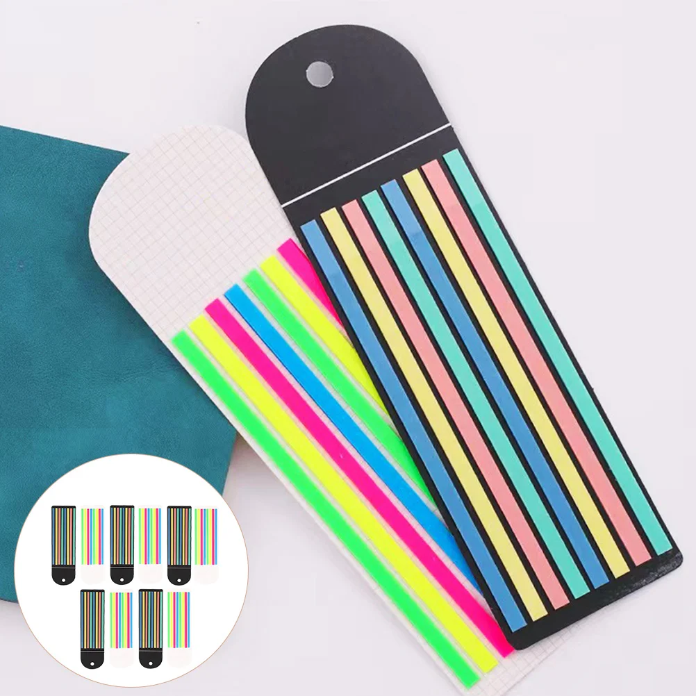 Slim Highlight Strips Transparent Reading Sentence Markers Household Portable Page Flags School Office
Slim Highlight Strips Transparent Reading Sentence Markers Household Portable Page Flags School Office