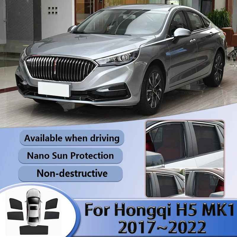 Автомобильный сетчатый солнцезащитный козырек для Hongqi H5 MK1 2017 ~ 2022 2018 2019 2020 2021, магнитный солнцезащитный козырек, оконные солнцезащитные козырьки, покрытие, автоаксессуары 
Автомобильный сетчатый солнцезащитный козырек для Hongqi H5 MK1 2017 ~ 2022 2018 2019 2020 2021, магнитный солнцезащитный козырек, оконные солнцезащитные козырьки, покрытие, автоаксессуары