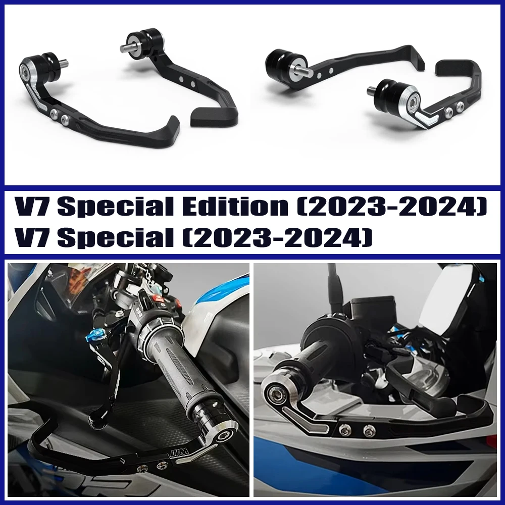 Motorcycle handlebar brake clutch guard rod CNC material protection device for Moto Guzzi V7 Special Edition 2023-2024
Motorcycle handlebar brake clutch guard rod CNC material protection device for Moto Guzzi V7 Special Edition 2023-2024