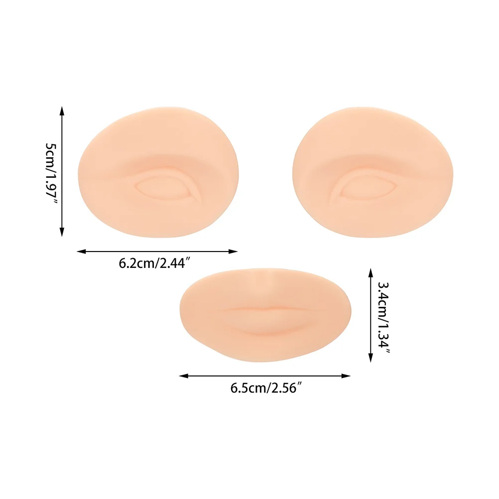 1 комплект, 3D-макияж, кожа для бровей, губ, глаз, тренировка татуировки, силиконовые многоразовые профессиональные принадлежности
1 комплект, 3D-макияж, кожа для бровей, губ, глаз, тренировка татуировки, силиконовые многоразовые профессиональные принадлежности