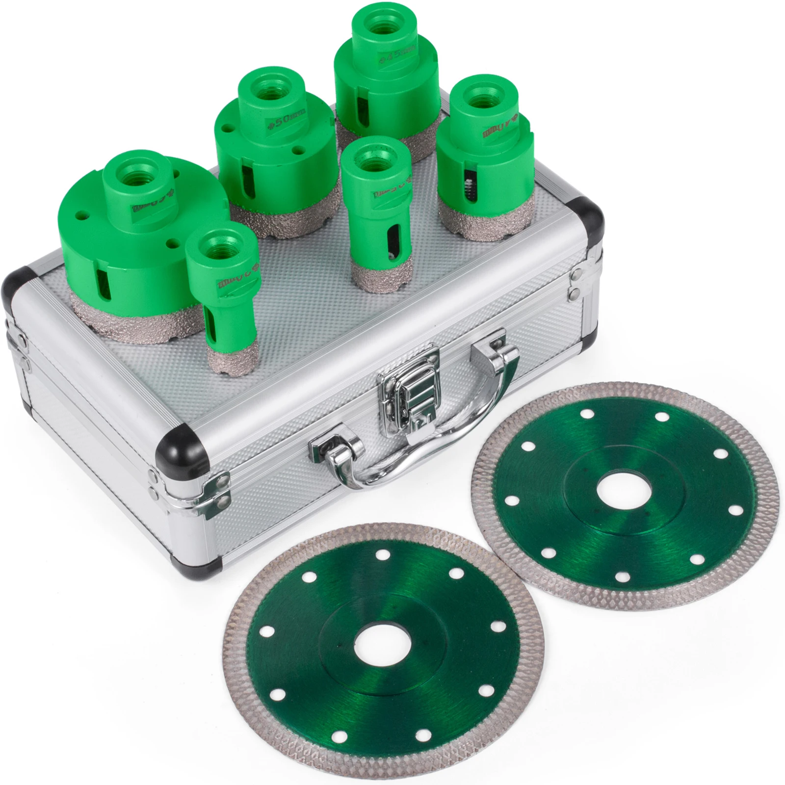 M14 Thread Diamond Dry Drill Bit&Saw Blade Vacuum Brazed Drilling Core Bit Porcelain Tiles Granite Marble Hole Saw Tool
M14 Thread Diamond Dry Drill Bit&Saw Blade Vacuum Brazed Drilling Core Bit Porcelain Tiles Granite Marble Hole Saw Tool