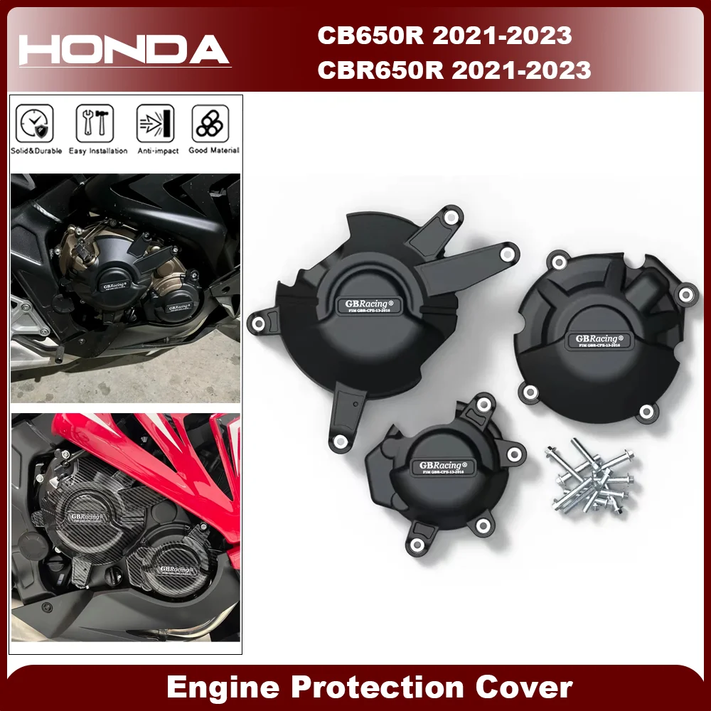 GBRacing CBR650R CB650R 2021-2023 Motorcycle Engine Protect Cover For HONDA Body & Frames Clutch Pulse Protection Cover Parts
GBRacing CBR650R CB650R 2021-2023 Motorcycle Engine Protect Cover For HONDA Body & Frames Clutch Pulse Protection Cover Parts