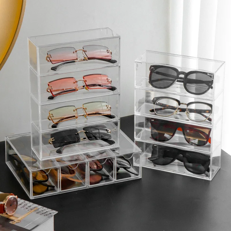 Acrylic Transparent Glasses Display Box Necklace Bracelet Earring Accessory Jewelry Storage Organiser Shelf Stand Showcase
Acrylic Transparent Glasses Display Box Necklace Bracelet Earring Accessory Jewelry Storage Organiser Shelf Stand Showcase