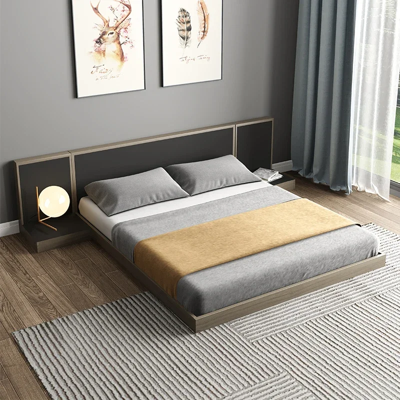 Luxury Princess Bed Modern Minimalist Aesthetics Fashionable Bed Wedding Simple New Chinese Wood Cama Casal Home Furniture
Luxury Princess Bed Modern Minimalist Aesthetics Fashionable Bed Wedding Simple New Chinese Wood Cama Casal Home Furniture