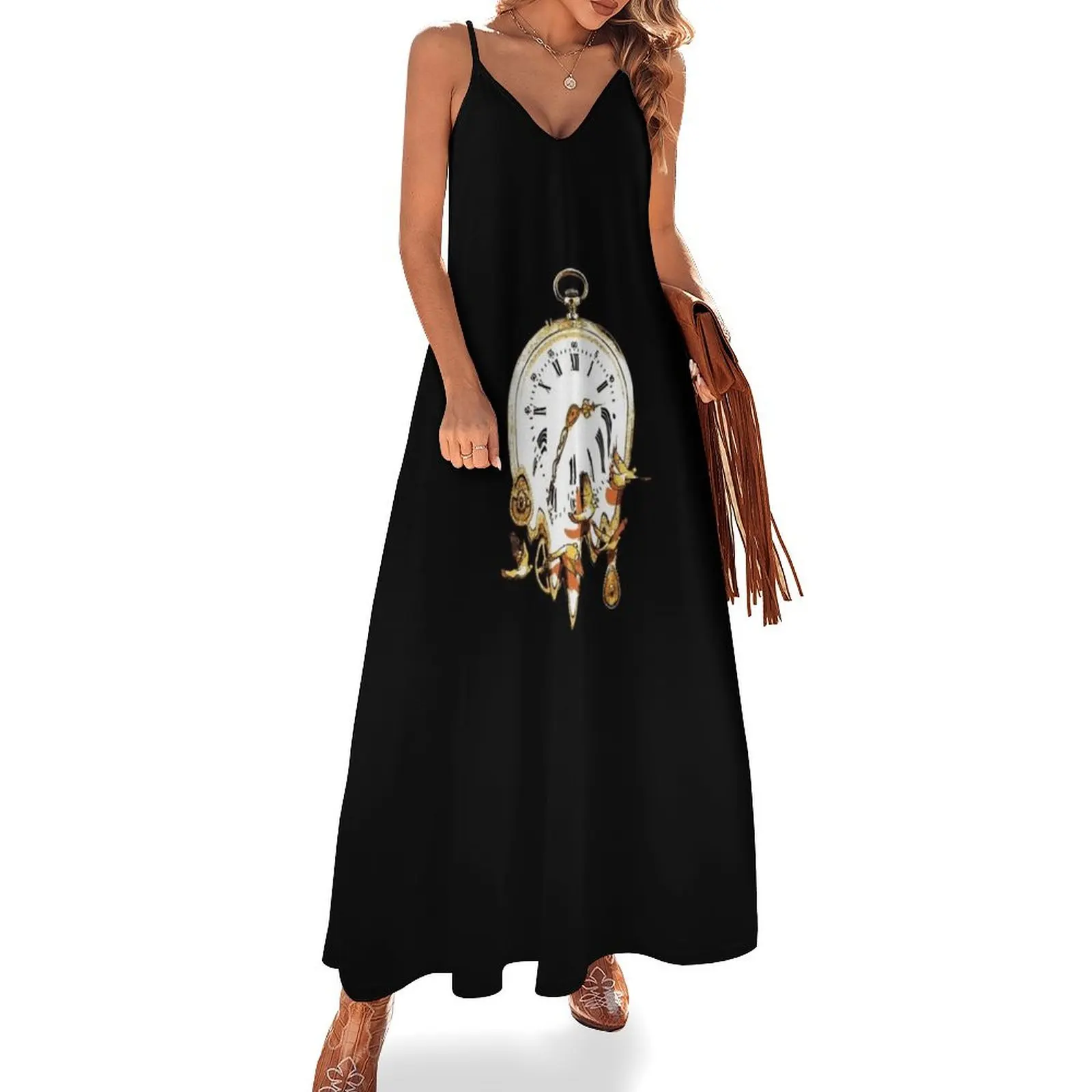 Melting pocket watch Sleeveless Dress elegant party dresses for women 2025 womens dress
Melting pocket watch Sleeveless Dress elegant party dresses for women 2025 womens dress
