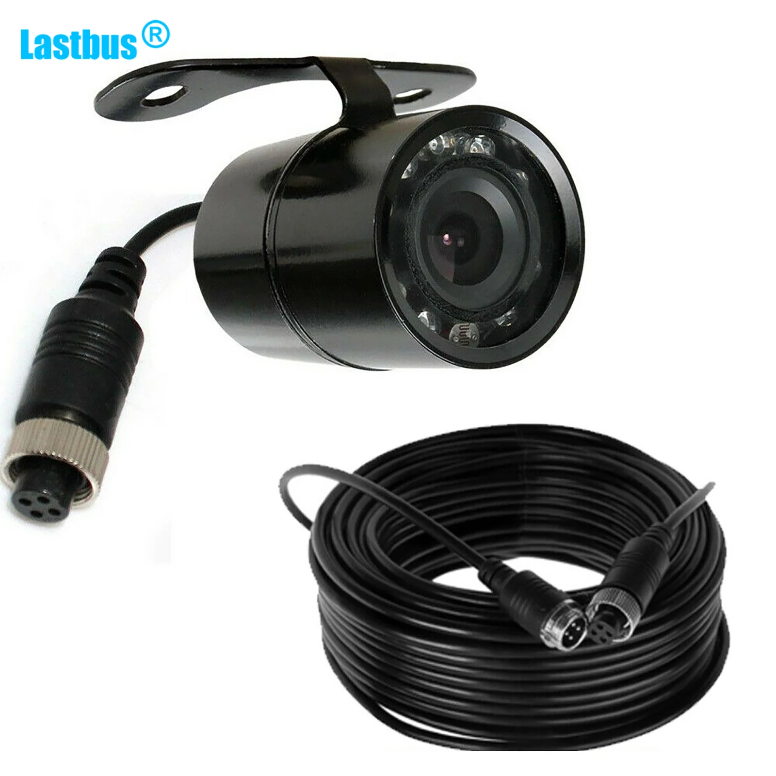 Lastbus HD 4 PIN Reversing Camera Rear View Night Vision IP68 Waterproof High Light IR LEDs 12V/24V Caravan Car + 15m Cable
Lastbus HD 4 PIN Reversing Camera Rear View Night Vision IP68 Waterproof High Light IR LEDs 12V/24V Caravan Car + 15m Cable