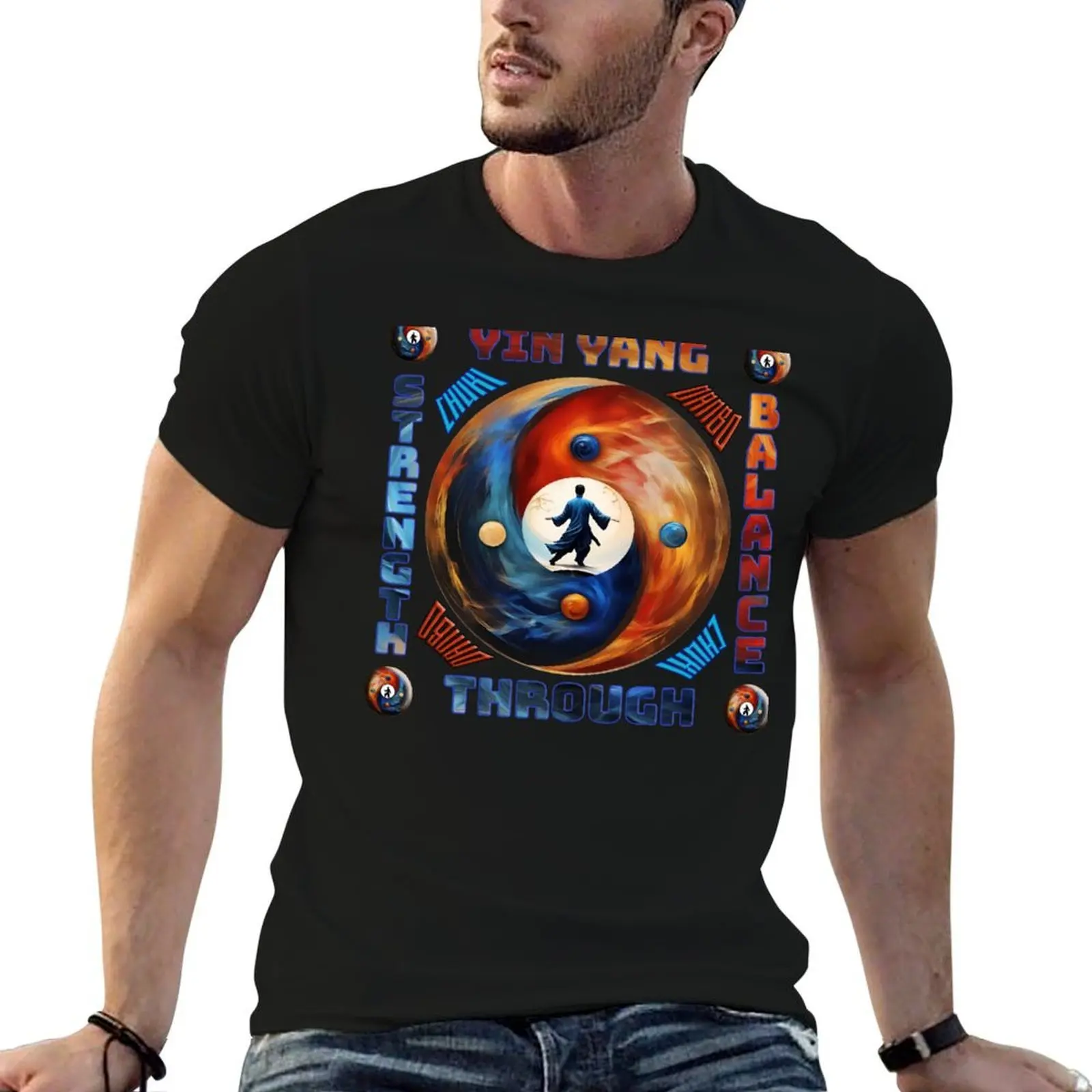 Yin Yang. Strength Through Balance T-Shirt cotton t shirt pack graphic t shirts for man T-Shirt
Yin Yang. Strength Through Balance T-Shirt cotton t shirt pack graphic t shirts for man T-Shirt