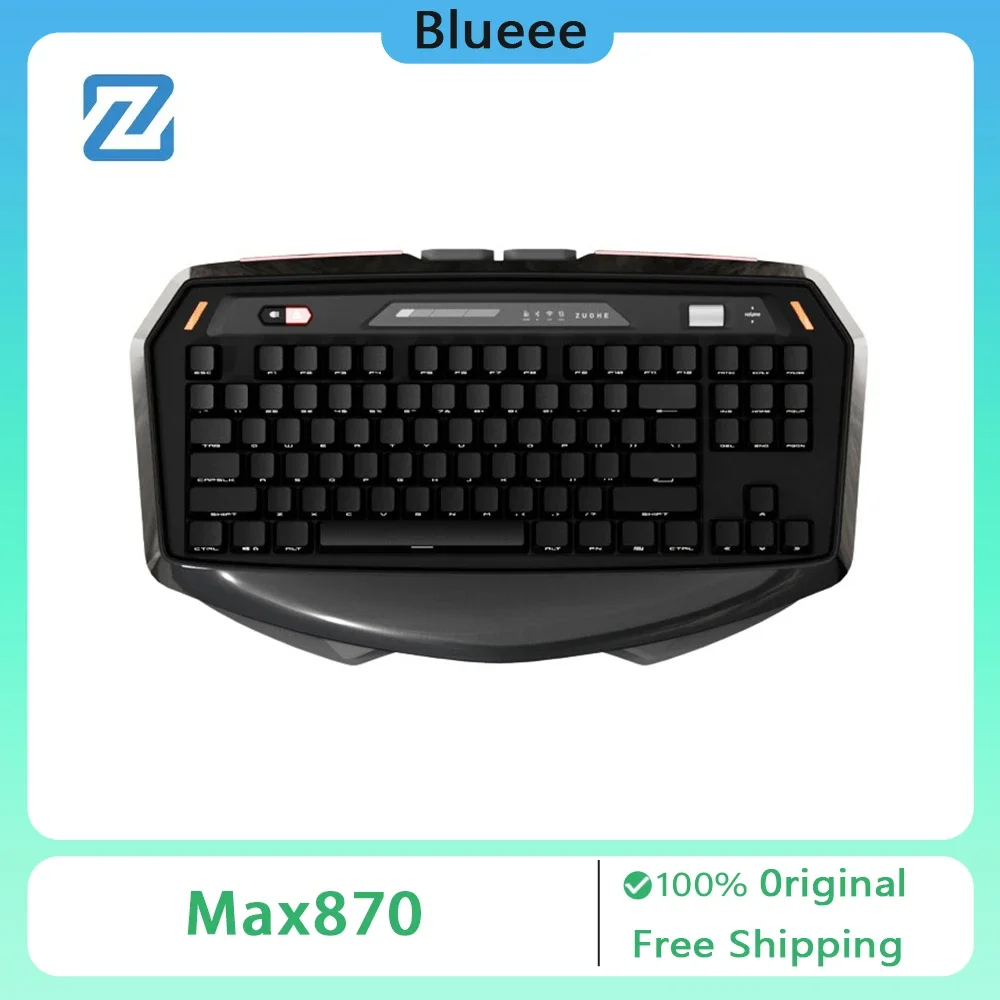 Механическая клавиатура ZUOHE MAX870, трехрежимная, многофункциональная, роликовая, игровая клавиатура, спортивный автомобиль, под заказ
Механическая клавиатура ZUOHE MAX870, трехрежимная, многофункциональная, роликовая, игровая клавиатура, спортивный автомобиль, под заказ