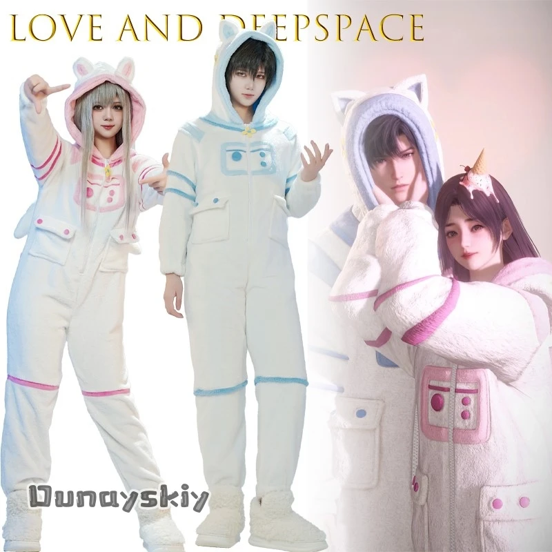 AGame Love and Deepspace Cosplay Costume Space Dreamer Pajamas Jumpsuit Nightgown Blue Pink Nighty {Amanda Cos} Autumn Winter
AGame Love and Deepspace Cosplay Costume Space Dreamer Pajamas Jumpsuit Nightgown Blue Pink Nighty {Amanda Cos} Autumn Winter