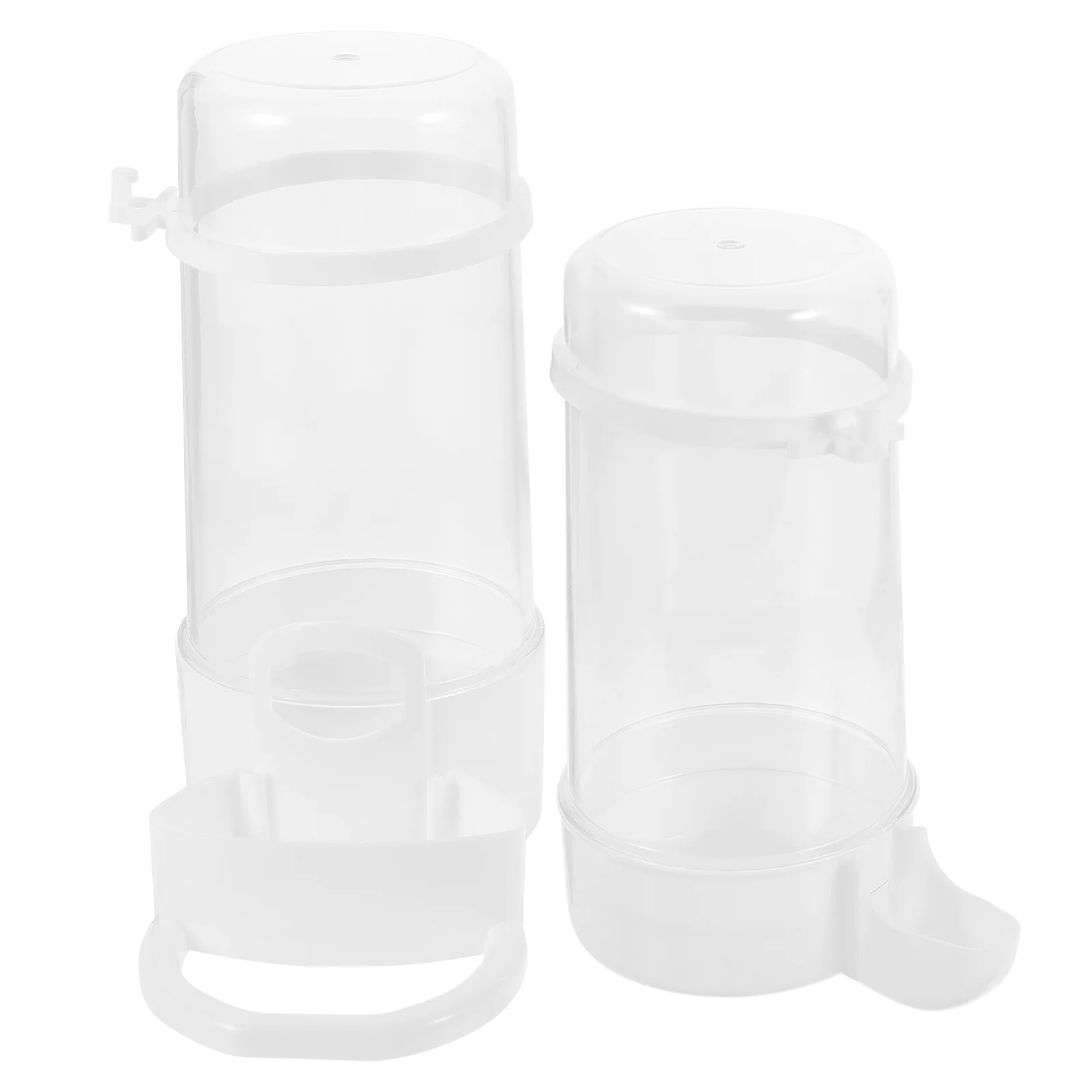 2 Pcs Bird Cage Feeder Cockatiel Food Container Honey Automatic Parakeet Parrot Catcher Plastic for Bee Hive
2 Pcs Bird Cage Feeder Cockatiel Food Container Honey Automatic Parakeet Parrot Catcher Plastic for Bee Hive
