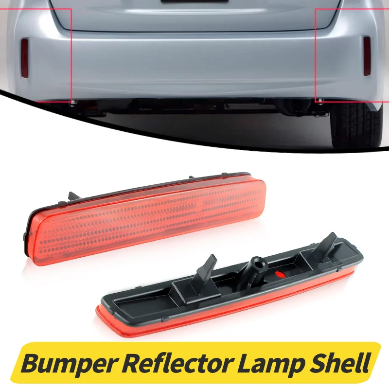2PCS Rear Bumper Reflector Rear Brake Lamp Reflector Light Housings(No Bulb) For Toyota Prius V 2012-2017&For Scion tC 2014-2016
2PCS Rear Bumper Reflector Rear Brake Lamp Reflector Light Housings(No Bulb) For Toyota Prius V 2012-2017&For Scion tC 2014-2016