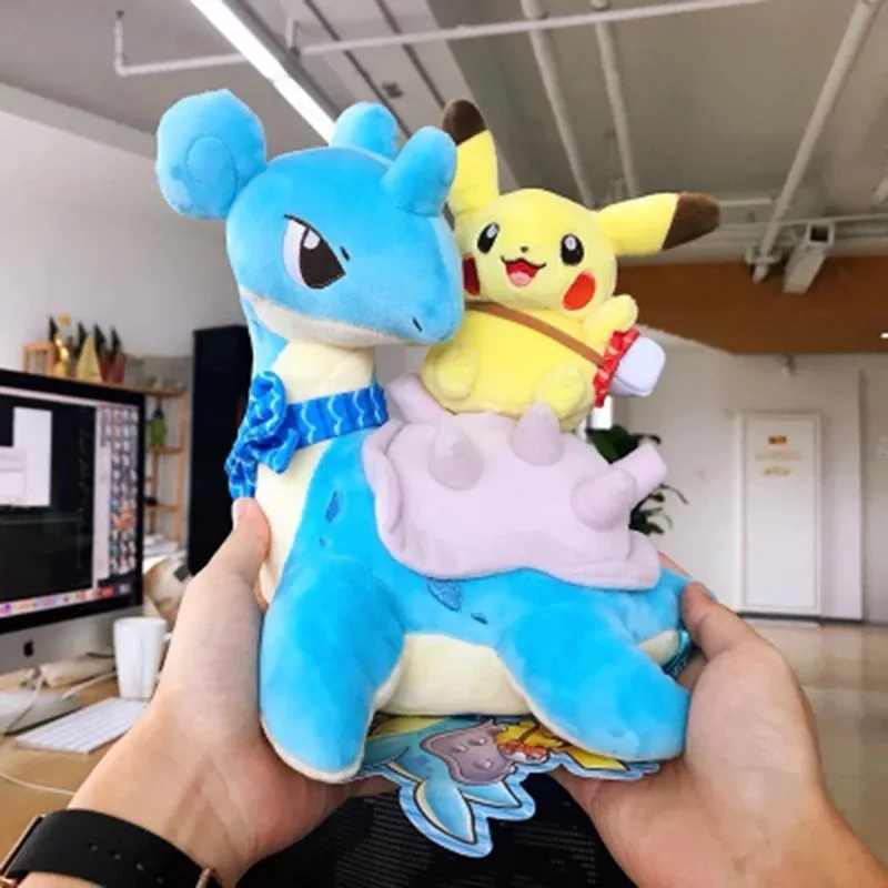 Pokemon Heroes: Latios Latia Pikachu, плюшевая кукла из ясеня и кетчума, серия путешествий, игрушка, подушка, подарок для детей
Pokemon Heroes: Latios Latia Pikachu, плюшевая кукла из ясеня и кетчума, серия путешествий, игрушка, подушка, подарок для детей