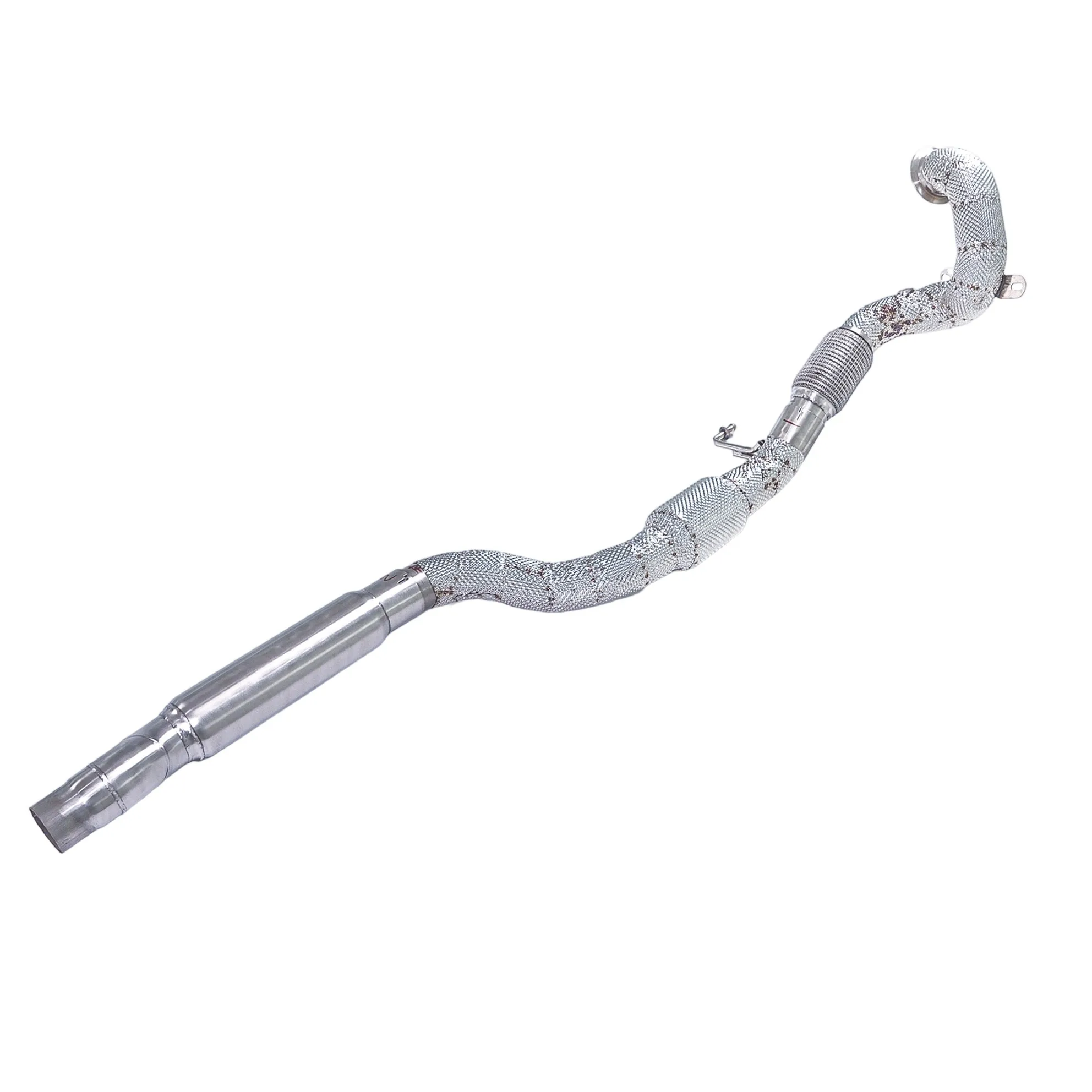 GFC catted downpipe for 2019-2024r Audi Q3 2.0T 4WD,200 Cell catalytic pipes . Car downpipe made of 304 stainless steel
GFC catted downpipe for 2019-2024r Audi Q3 2.0T 4WD,200 Cell catalytic pipes . Car downpipe made of 304 stainless steel