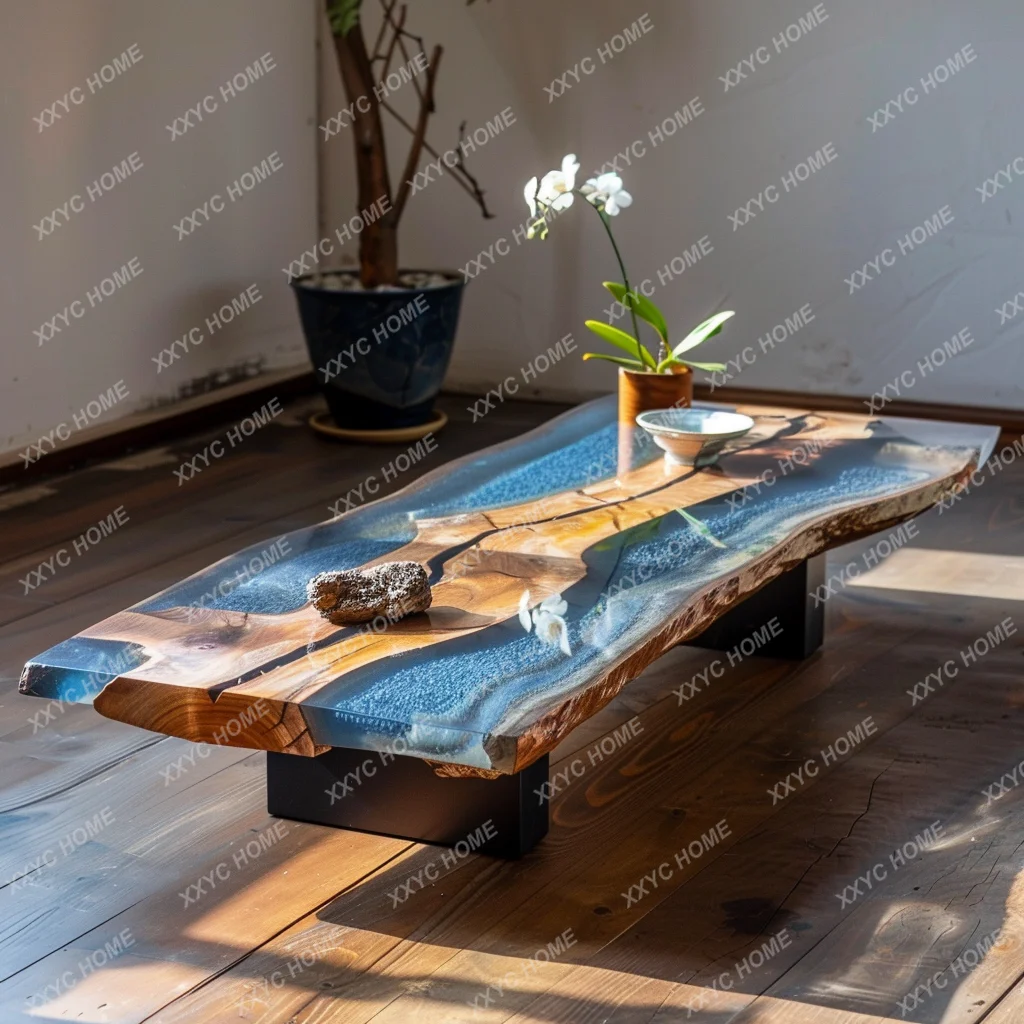 Epoxy resin river table coffee table creative stylish small apartment living room for homecasual modern accessible luxury table
Epoxy resin river table coffee table creative stylish small apartment living room for homecasual modern accessible luxury table