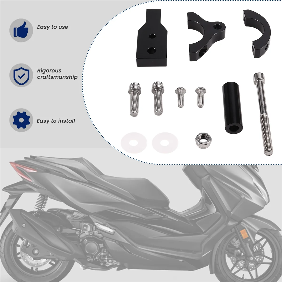 Best-Selling Motorcycle Steering Stabilizer Adjustable Damper Mounting Bracket Kit
Best-Selling Motorcycle Steering Stabilizer Adjustable Damper Mounting Bracket Kit