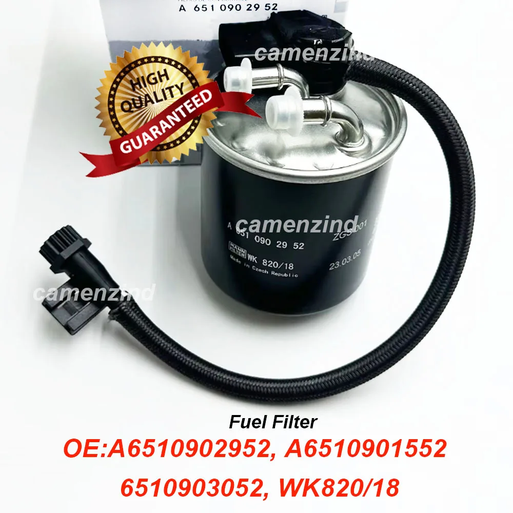 A6510902952 6510902952 A6510901552 Engine Fuel Filter 6510901552 6510903052 WK820/18 For Mercedes-Benz Sprinter GLC220 GLE300
A6510902952 6510902952 A6510901552 Engine Fuel Filter 6510901552 6510903052 WK820/18 For Mercedes-Benz Sprinter GLC220 GLE300