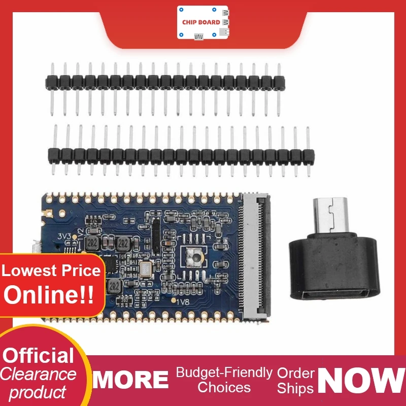 Sipeed Lichee Pi Zero Mini PC: Allwinner V3S core, 1.2GHz Cortex-A7, 512Mbit DDR for dev
Sipeed Lichee Pi Zero Mini PC: Allwinner V3S core, 1.2GHz Cortex-A7, 512Mbit DDR for dev