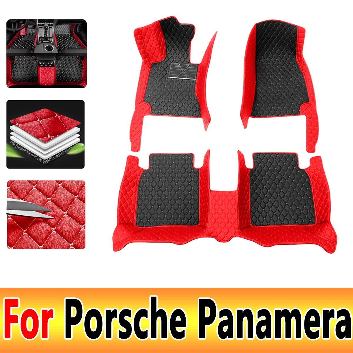 Car Mats Floor For Porsche Panamera 970 Chassis G1 SWB 4seat 2009~2013 Anti-dirt Car Floor Mats Right Hand Drive Car Accessories
Car Mats Floor For Porsche Panamera 970 Chassis G1 SWB 4seat 2009~2013 Anti-dirt Car Floor Mats Right Hand Drive Car Accessories