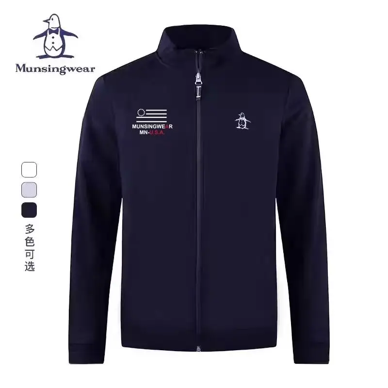 MUNSINGWEAR Spring /Autumn Trendy Men's Golf Jacket Comfortable Breathable Casual Top Sports Cardigan running Outerwear
MUNSINGWEAR Spring /Autumn Trendy Men's Golf Jacket Comfortable Breathable Casual Top Sports Cardigan running Outerwear