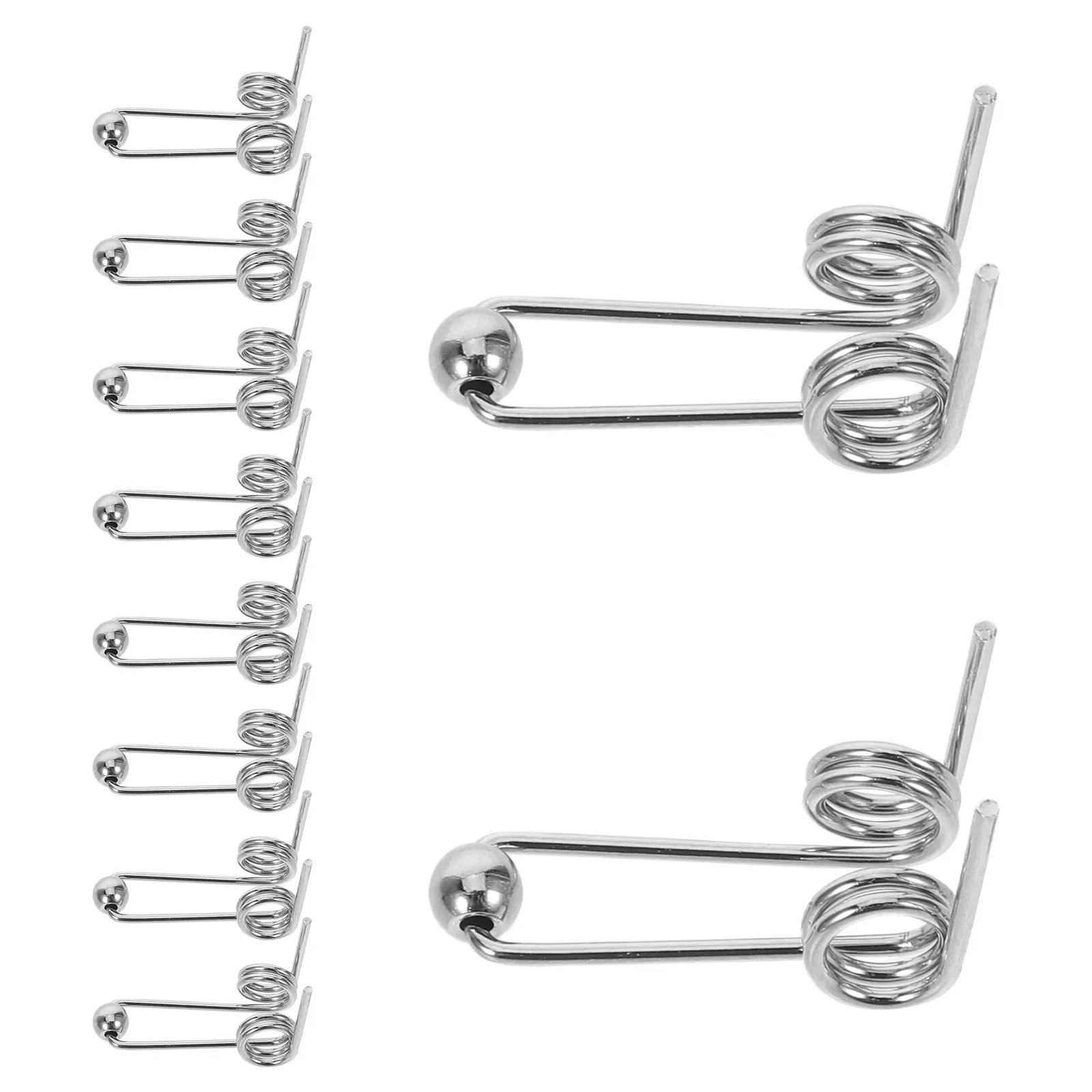 10 Pcs Curling Rod Spring DIY Accessories Hair Iron Parts Metal Springs Replacement
10 Pcs Curling Rod Spring DIY Accessories Hair Iron Parts Metal Springs Replacement