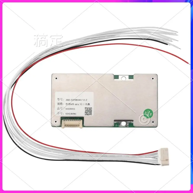 ATTT-8S 24V 60A BMS Li-Iron Lithium Battery Charger Protection Board With Power Battery Balance/Enhance PCB Protection Board
ATTT-8S 24V 60A BMS Li-Iron Lithium Battery Charger Protection Board With Power Battery Balance/Enhance PCB Protection Board