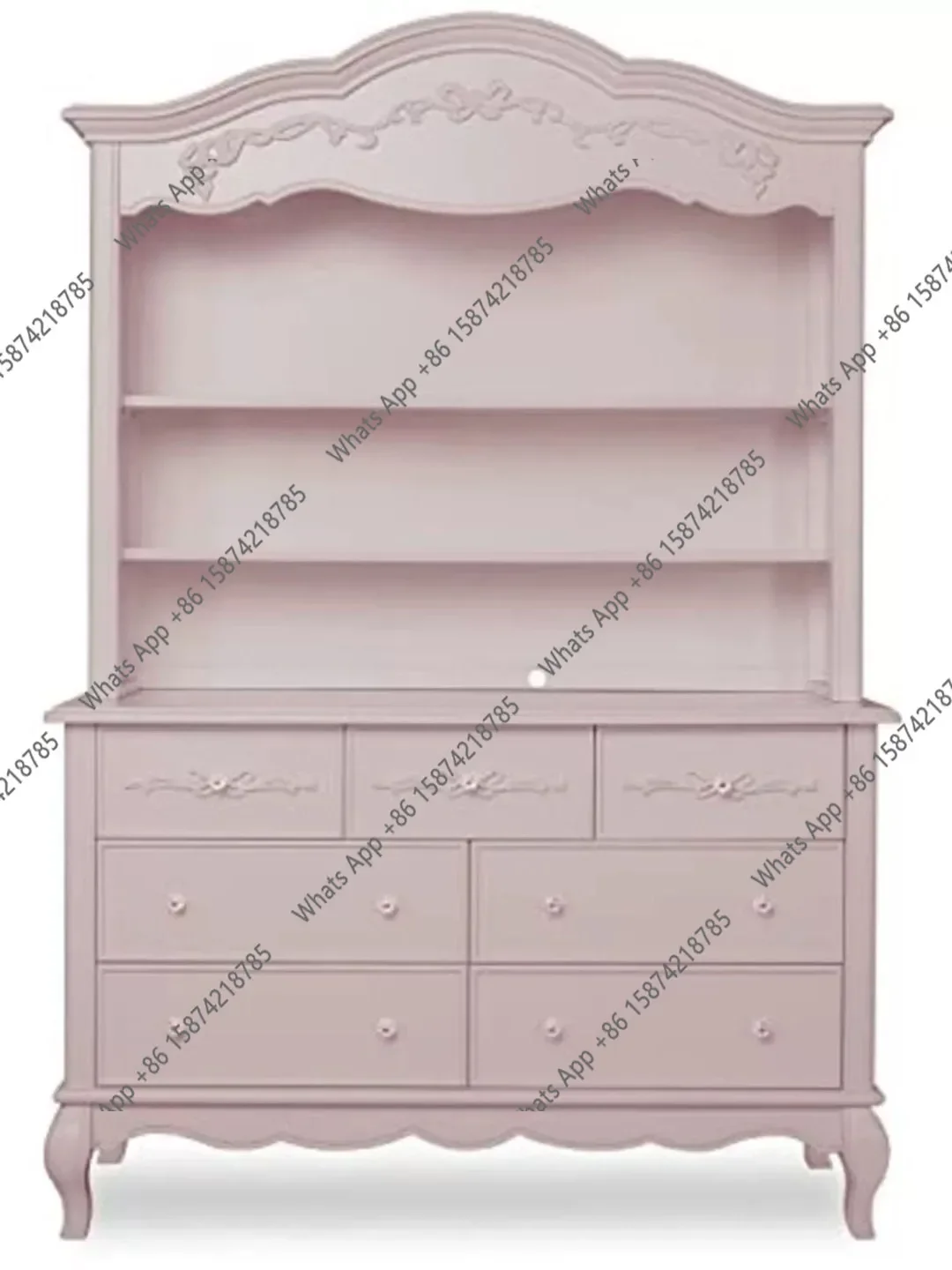 R French Solid Wood Carved Storage Cabinet, Small Apartment, American Sideboard, Designer Style, Fashionable And High-end
R French Solid Wood Carved Storage Cabinet, Small Apartment, American Sideboard, Designer Style, Fashionable And High-end