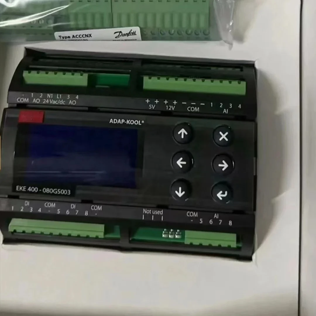 Danfoss EKE400 080G5003 Evaporator Controller MODBUS RS485
Danfoss EKE400 080G5003 Evaporator Controller MODBUS RS485