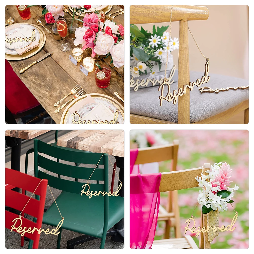 6pcs Seat Signs 20x8cm Thick 4mm Wooden Reserved Sign for Wedding Party Banquet Graduation Baby Shower Decorative
6pcs Seat Signs 20x8cm Thick 4mm Wooden Reserved Sign for Wedding Party Banquet Graduation Baby Shower Decorative