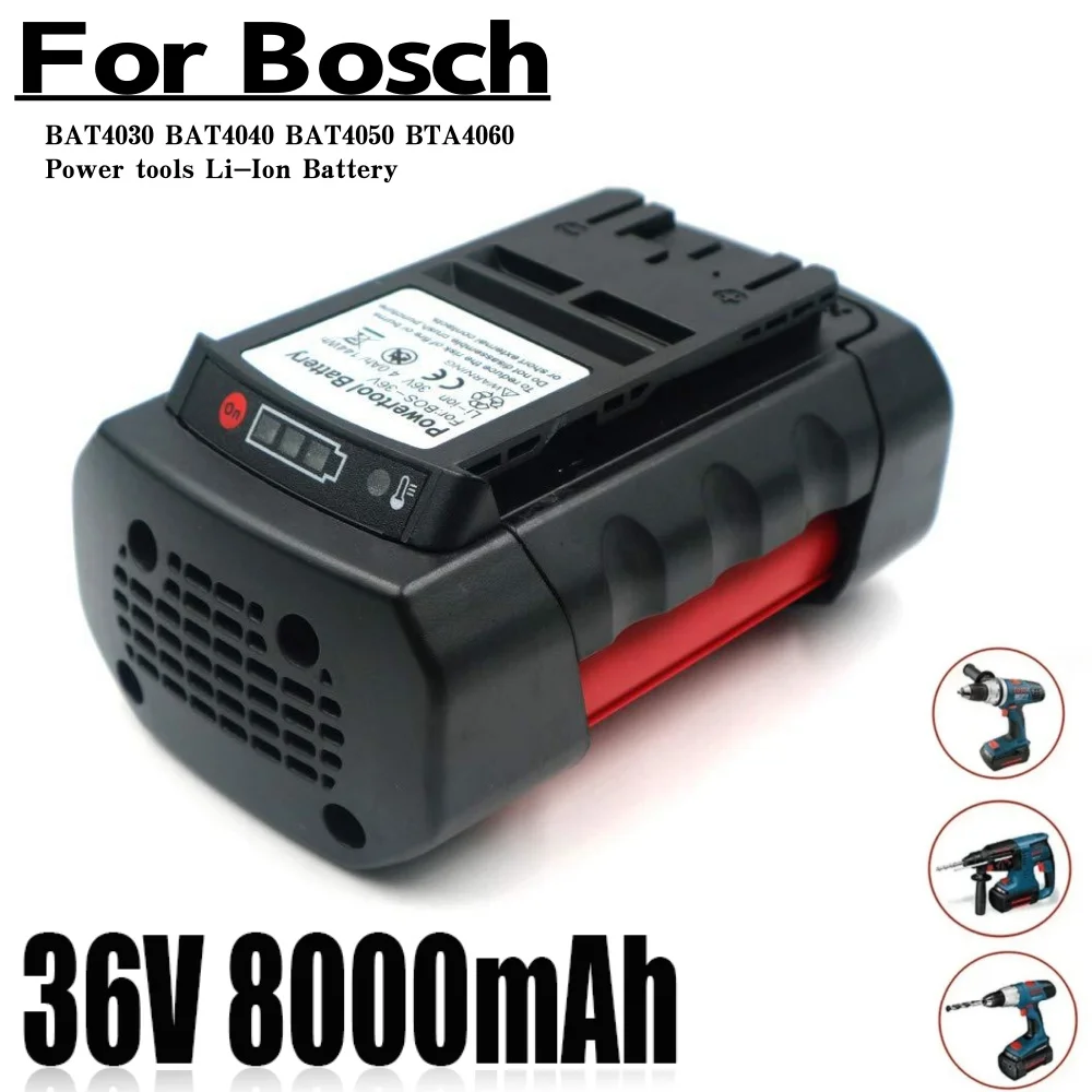 For BOSCH 36V 8.0Ah Li-ion battery Compatible with BAT4030 BAT4040 BAT4050 BTA4060
For BOSCH 36V 8.0Ah Li-ion battery Compatible with BAT4030 BAT4040 BAT4050 BTA4060