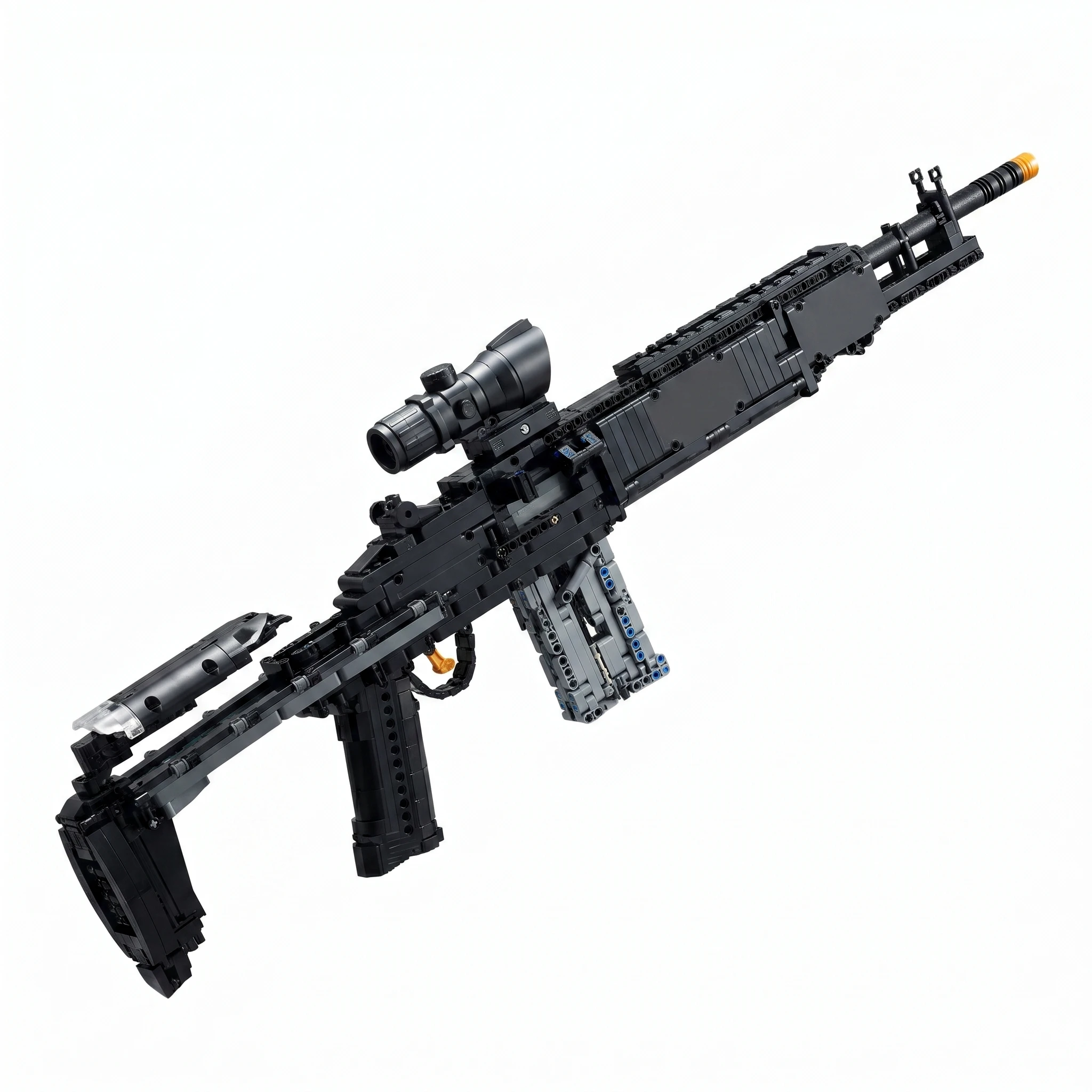 1:1 Ww2 Military Gun MK14 Battle Rifle Simulation Gun Model Building Blocks Weapon Bricks Toys Set for Kids Gifts
1:1 Ww2 Military Gun MK14 Battle Rifle Simulation Gun Model Building Blocks Weapon Bricks Toys Set for Kids Gifts