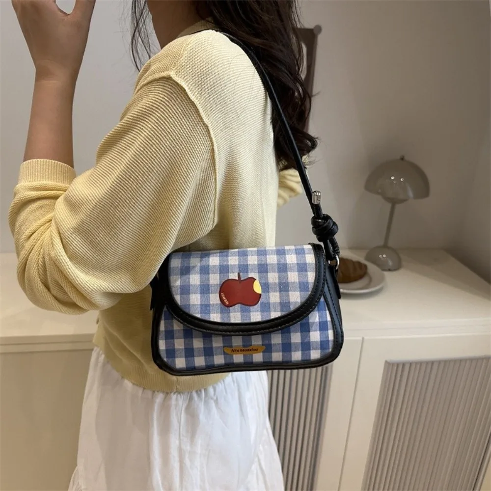 Versatile Contrast Color Crossbody Bags Fashion Lightweight Handbag with Embroidery Casual Plaid Bag Travel
Versatile Contrast Color Crossbody Bags Fashion Lightweight Handbag with Embroidery Casual Plaid Bag Travel