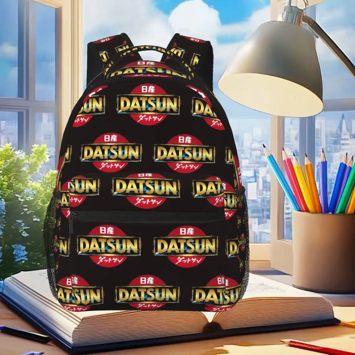 Golden Datsun Backpack Student Boys Girls BookBag Kids School Bag Laptop Shoulder Bags for Men Women
Golden Datsun Backpack Student Boys Girls BookBag Kids School Bag Laptop Shoulder Bags for Men Women