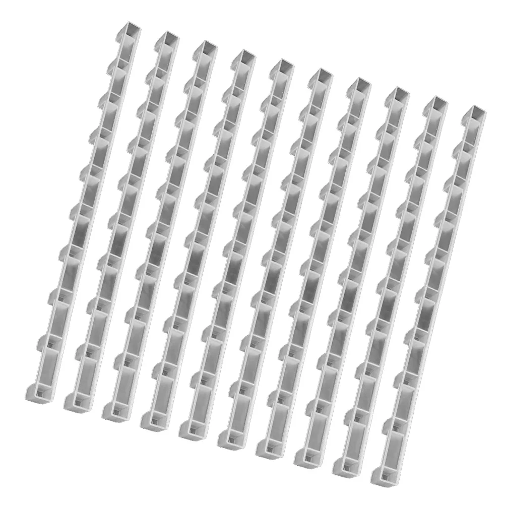 10pcs Honeycomb Frame Spacing Strip ABS Plastic Beehive Spacer Durable Beekeeping Supplies Gardening Tools
10pcs Honeycomb Frame Spacing Strip ABS Plastic Beehive Spacer Durable Beekeeping Supplies Gardening Tools