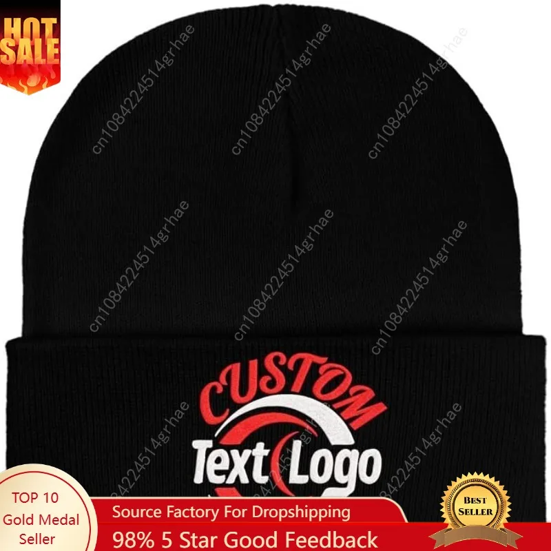 Custom Embroidered Beanie Hats for Men Women Design Your Own Text/Logo Personalized Winter Knit Cap Hats for Business
Custom Embroidered Beanie Hats for Men Women Design Your Own Text/Logo Personalized Winter Knit Cap Hats for Business