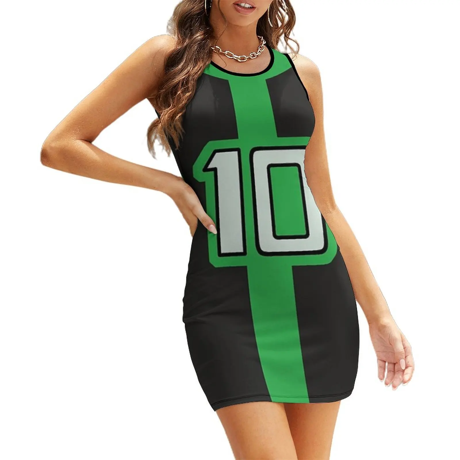 Omniverse Attire Sleeveless Sundress Woman clothes luxury dresses dress party night 
Omniverse Attire Sleeveless Sundress Woman clothes luxury dresses dress party night