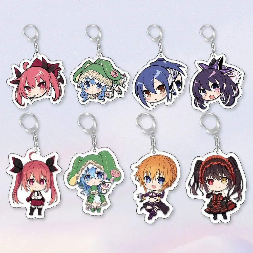 Diy Date A Live Acrylic Keychain Anime Peripherals Two-dimensional Cartoons Originality Student Backpack Pendant Holiday Gifts
Diy Date A Live Acrylic Keychain Anime Peripherals Two-dimensional Cartoons Originality Student Backpack Pendant Holiday Gifts