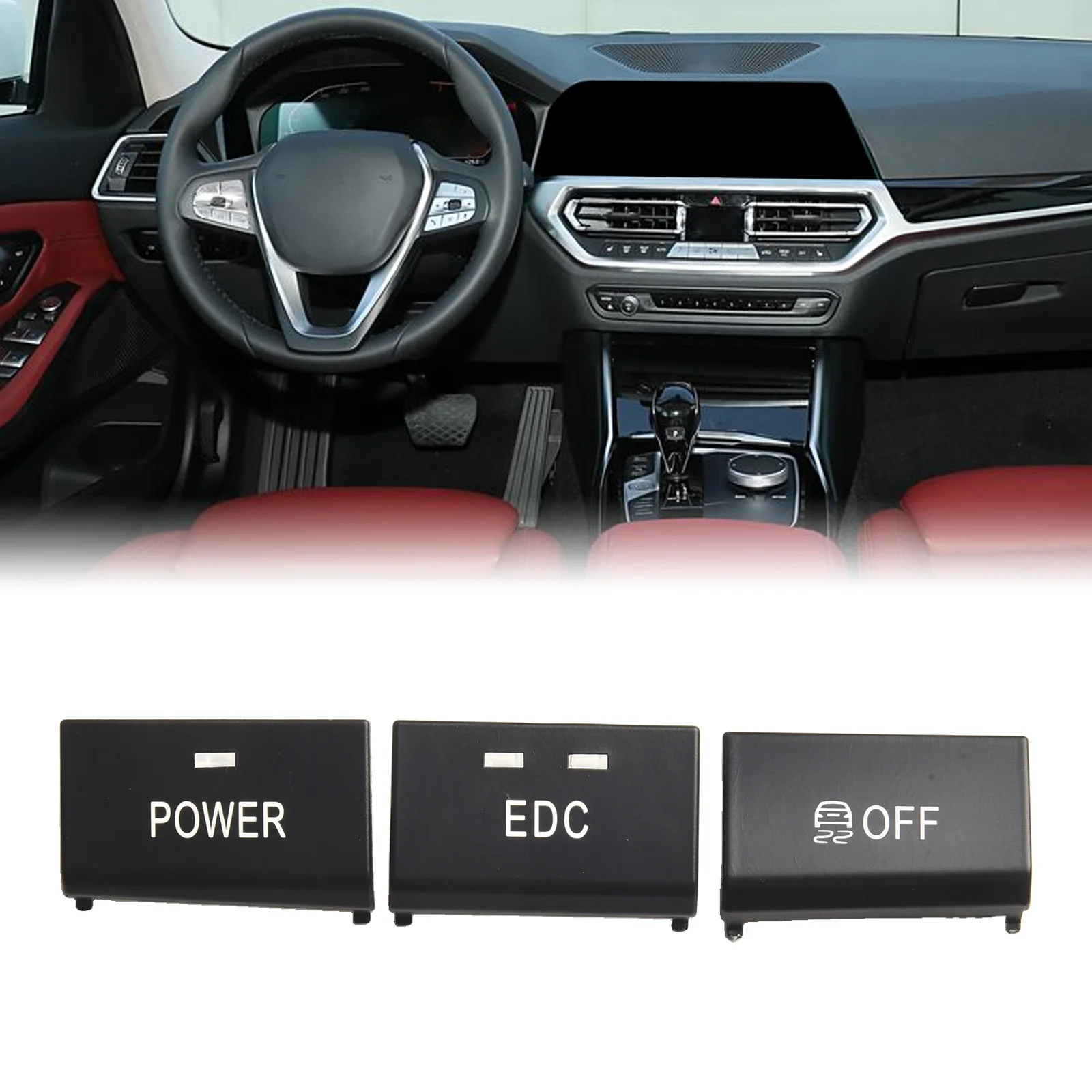 3 Pcs Center Console Switch Button Cap 61317841136 For BMW For E90 For E92 For E93 For M3 2005-2012 Plastic Interior Parts
3 Pcs Center Console Switch Button Cap 61317841136 For BMW For E90 For E92 For E93 For M3 2005-2012 Plastic Interior Parts