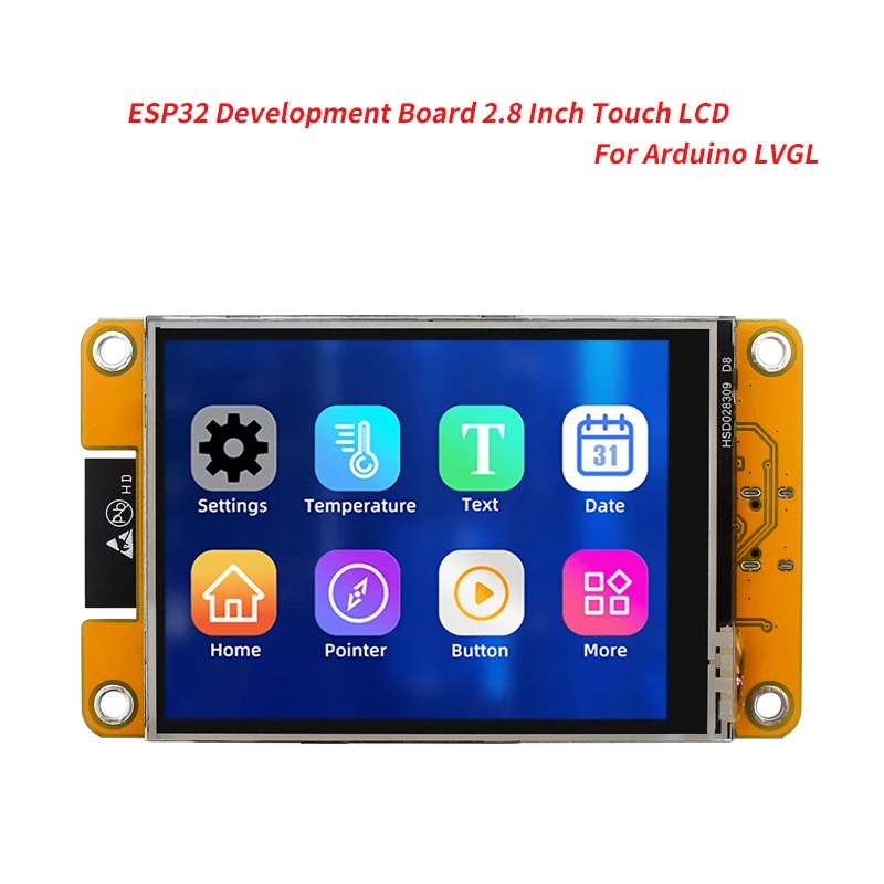 ESP32 Development Board 2.8 Inch LCD Display Screen With Touch 240*320 TFT Module WIFI&Bluetooth For Arduino LVGL
ESP32 Development Board 2.8 Inch LCD Display Screen With Touch 240*320 TFT Module WIFI&Bluetooth For Arduino LVGL