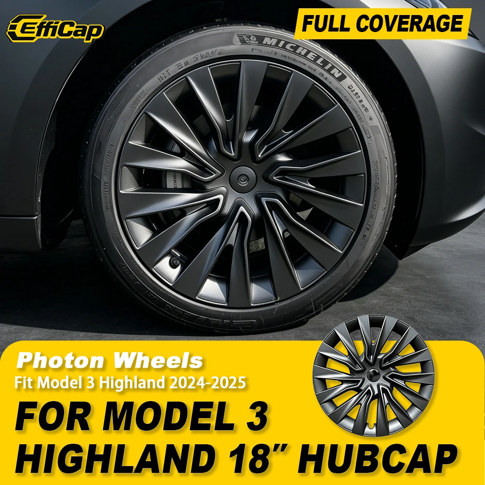 4PCS 18 Inch HubCap for Tesla Model 3 Highland 2024 2025 Performance Wheel Cover Replacement Automobile Full Rim Car Accessories
4PCS 18 Inch HubCap for Tesla Model 3 Highland 2024 2025 Performance Wheel Cover Replacement Automobile Full Rim Car Accessories