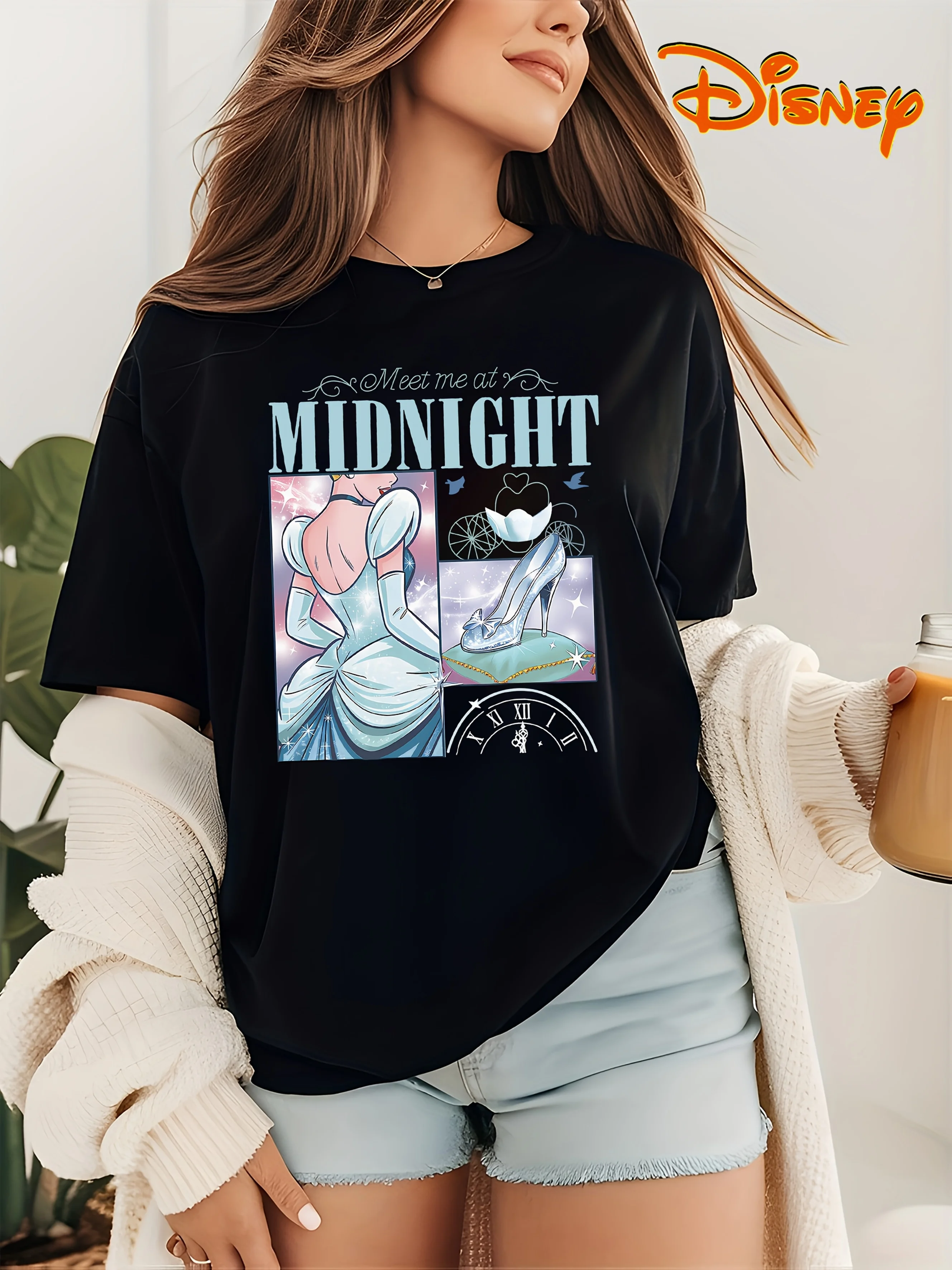 Летняя футболка Золушка с анимированным рисунком для мальчиков и девочек, семейная одежда для родителей и детей, повседневная свободная удобная одежда больших размеров для мужчин и женщин
Летняя футболка Золушка с анимированным рисунком для мальчиков и девочек, семейная одежда для родителей и детей, повседневная свободная удобная одежда больших размеров для мужчин и женщин