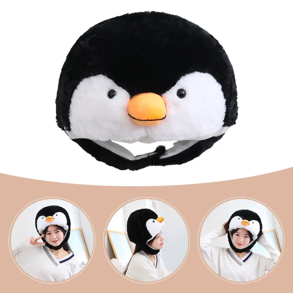 Шляпа пингвина, милый мультяшный головной убор для Хэллоуина, карнавала, вечеринки, косплея, шляпа с мягкими животными, новинка, реквизит для фотосессии
Шляпа пингвина, милый мультяшный головной убор для Хэллоуина, карнавала, вечеринки, косплея, шляпа с мягкими животными, новинка, реквизит для фотосессии