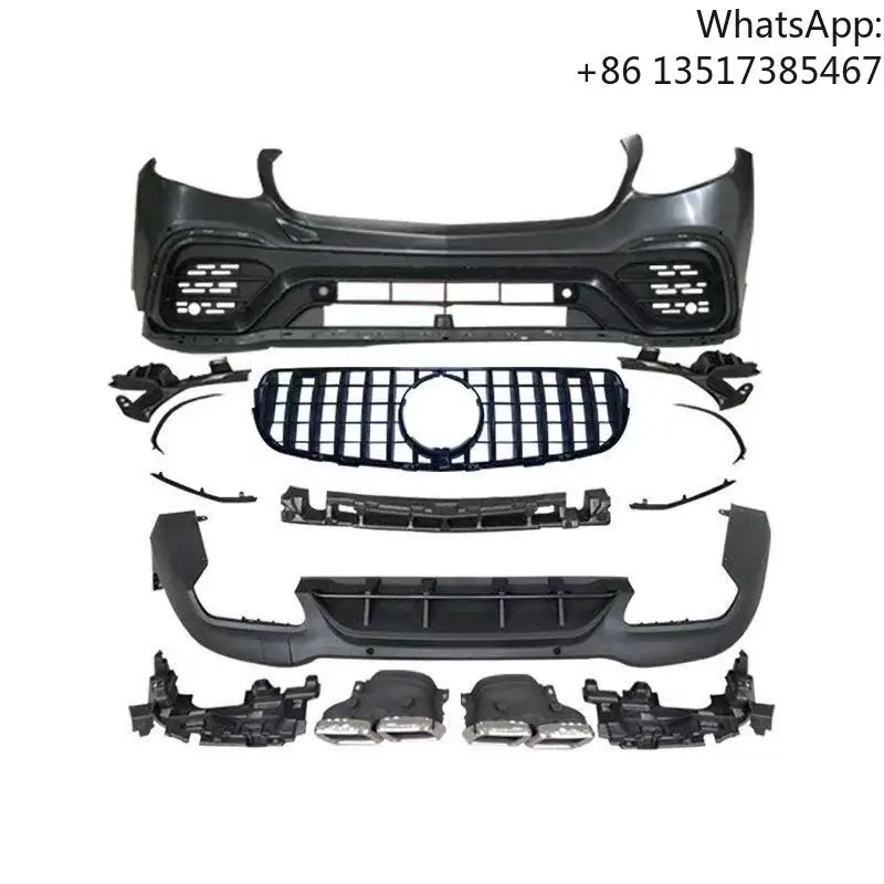 Facelift GLC Class GLC63 Accessories Conversion BodyKit for 2015-2019 GLC X253 Upgrade Bodykit Front Rear Bumper Grill
Facelift GLC Class GLC63 Accessories Conversion BodyKit for 2015-2019 GLC X253 Upgrade Bodykit Front Rear Bumper Grill