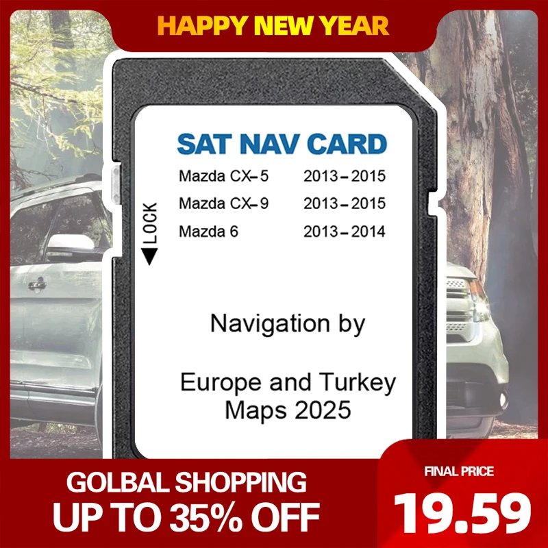 NB1 навигационная SD-карта 8 ГБ Sat Nav для Mazda 6 CX5 CX9 2025 EU Турция Великобритания GPS-карта Версия карты Navi Обновление программного обеспечения Карта памяти
NB1 навигационная SD-карта 8 ГБ Sat Nav для Mazda 6 CX5 CX9 2025 EU Турция Великобритания GPS-карта Версия карты Navi Обновление программного обеспечения Карта памяти