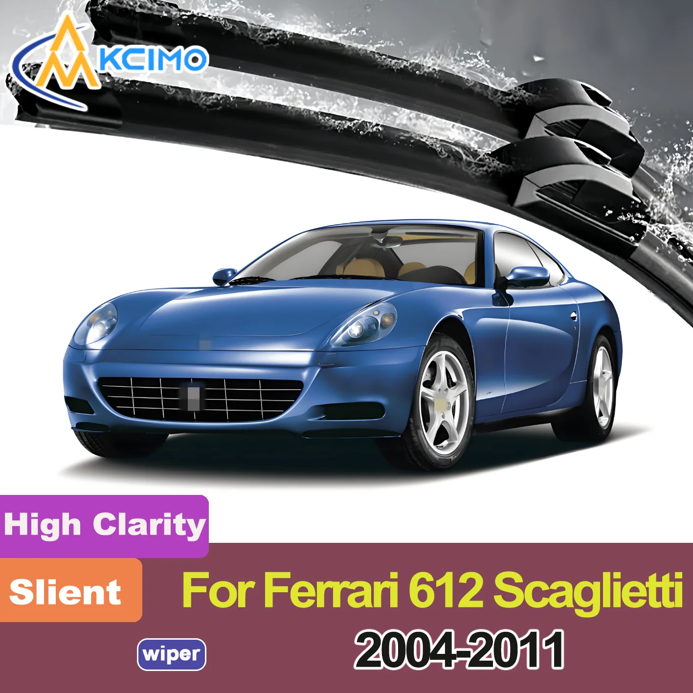2PCS New Front Windshield Wiper Blade for Ferrari 612 Scaglietti F137 2004-2011 Front Windshield Auto Wipers Blade Accessories
2PCS New Front Windshield Wiper Blade for Ferrari 612 Scaglietti F137 2004-2011 Front Windshield Auto Wipers Blade Accessories