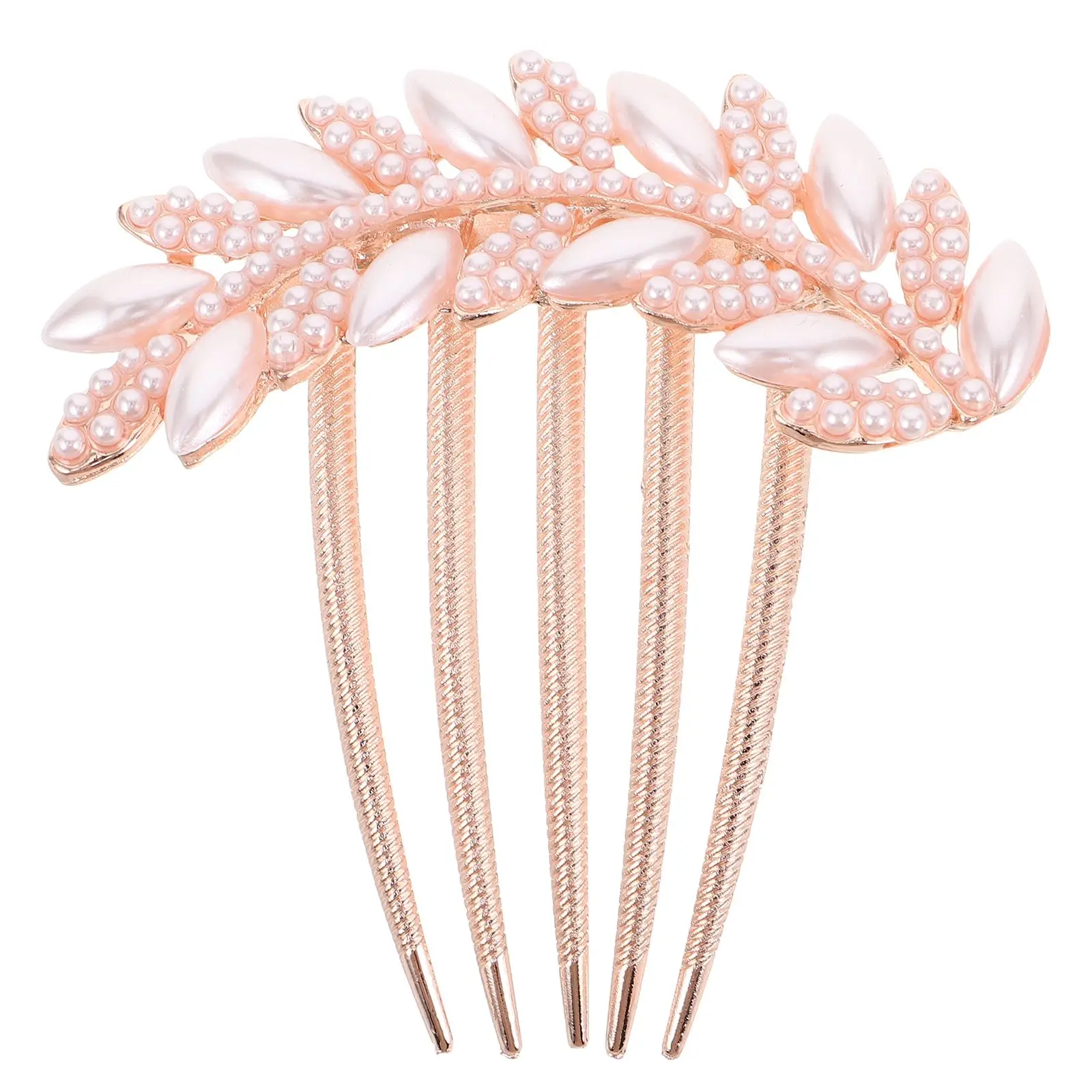 Elegant Pearl Comb Metal Hair Combs For Women Wedding Accessories Bridal Headpiece Metal Combs Hair Decor Side Leaf Design
Elegant Pearl Comb Metal Hair Combs For Women Wedding Accessories Bridal Headpiece Metal Combs Hair Decor Side Leaf Design