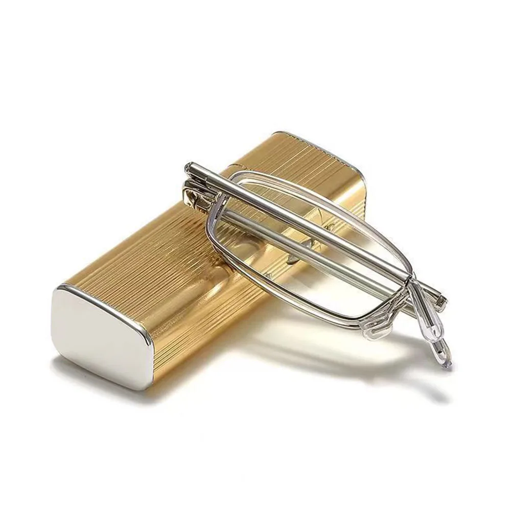 Portable Anti Blue Light Reading Glasses With Aluminum Box Foldable Reading Glasses Eyewear Outdoor Eyeglasses For Women Men New
Portable Anti Blue Light Reading Glasses With Aluminum Box Foldable Reading Glasses Eyewear Outdoor Eyeglasses For Women Men New